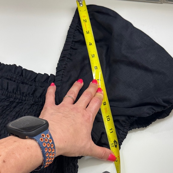 NWOT J. Crew Puff Sleeved Linen Mini Dress Plus Size 2X - Picture 10 of 12